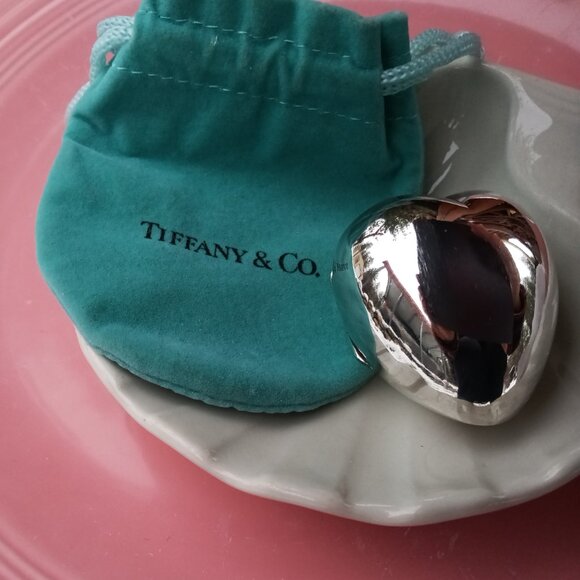 Tiffany & Company Sterling Heart Box - Picture 5 of 7